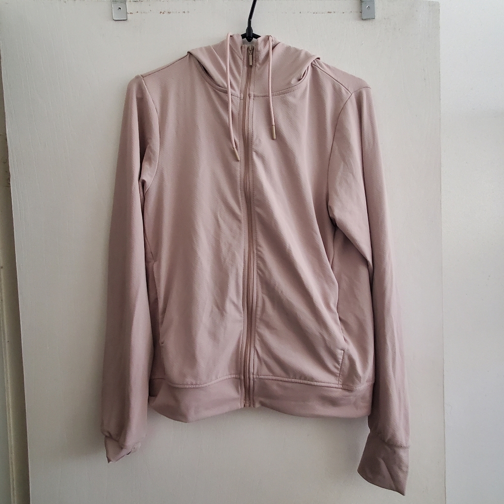 Uniqlo AIRISM UV Mesh Khaki Tan Jacket